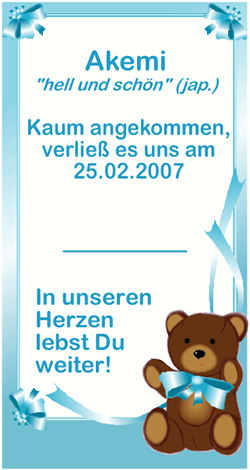 Akemi's Daten
